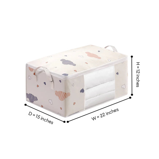 Premium Quality Non-Woven Blankets & Clothes Storage Bag-Printed eclassstore.pk