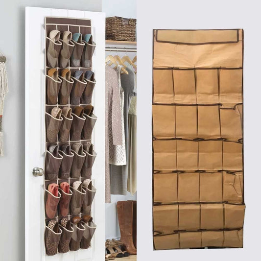 24 Pocket Shoe Hanging Organizer