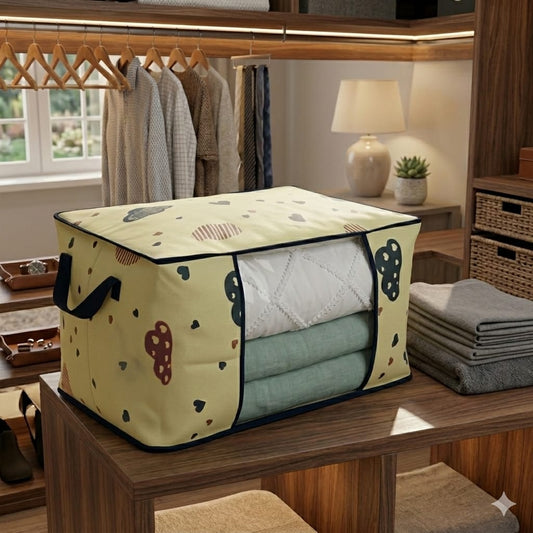 Premium Quality Non-Woven Blankets & Clothes Storage Bag-Printed eclassstore.pk